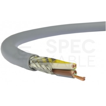 Kabel sterowniczy BiT LIYCY 5x0,5mm2 szary 300/300V ekranowany olejoodporny linka Bitner