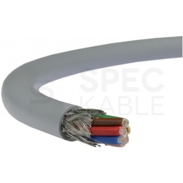 Kabel sterowniczy BiT LIYCY 8x0,5mm2 szary 300/300V ekranowany olejoodporny linka Bitner