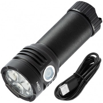 Latarka robocza akumulatorowa LED z funkcją zoom USB IPX4 30W 3300lm NEO 99-037