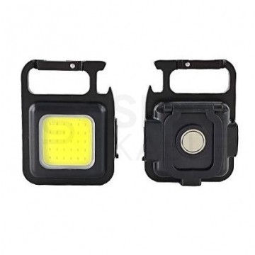 MINI Latarka LED brelok 5W 140lm COB IP20 akumulatorowa XUDO