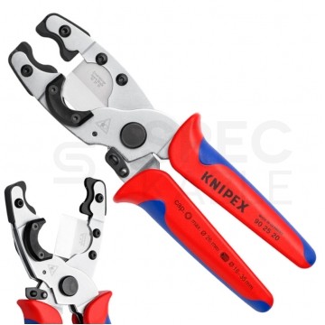 Obcinak do rur kompozytowych ochronnych i z tworzywa sztucznego 18-35mm KNIPEX 90 25 20