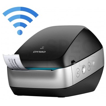 OUTLET Drukarka etykiet DYMO LabelWriter 460 Wireless WiFi Czarna dla biura, sklepu, magazynu (LW 460) [2000931]