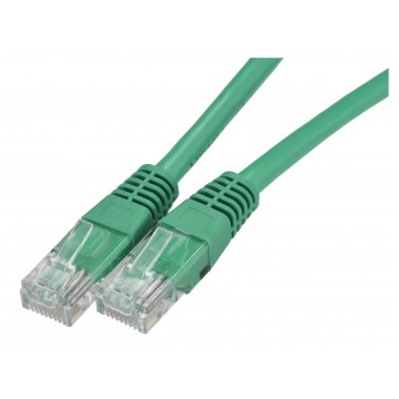 Patchcord UTP kat.6 kabel sieciowy LAN 2x RJ45 linka zielony 7m