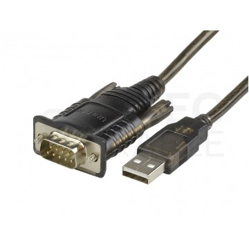 UNITEK Y-108 Konwerter szeregowy adapter USB 2.0 A / RS-232 (D-Sub 9-pin) 1,5m