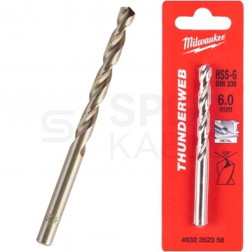 Wiertło do metalu HSS-G 6x93mm Thunderweb MILWAUKEE