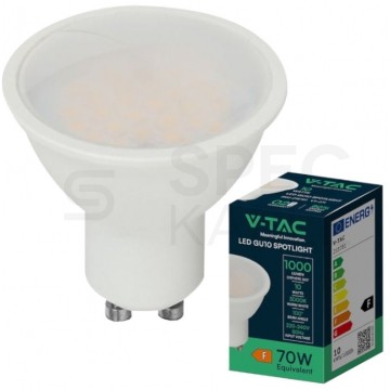 Żarówka LED GU10 230V 10W 1000lm 4000K IP20 barwa NW biała neutralna V-TAC SAMSUNG VT-271