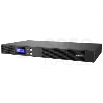 Zasilacz awaryjny UPS RACK 19" 1U 300W / 500VA 4x7 Ah VI 500 R1U PowerWalker