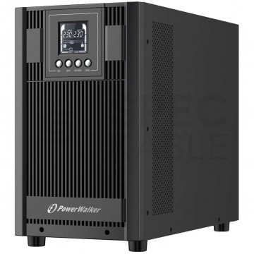 Zasilacz awaryjny UPS TOWER 2700W / 3000VA 6x9 Ah VFI 3000 AT FR PowerWalker