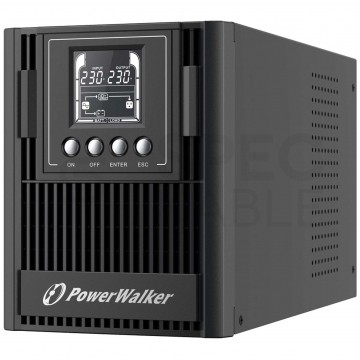 Zasilacz awaryjny UPS TOWER 900W / 1000VA 2x9 Ah VFI 1000 AT FR PowerWalker