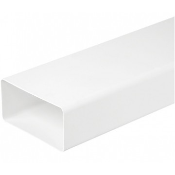 OUTLET Kanał wentylacyjny płaski 55x110mm 1,5m biały airRoxy 02-414