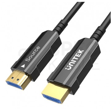 UNITEK Kabel optyczny HDMI 2.0 4K Premium High Speed Ultra HD 4K@60 30m